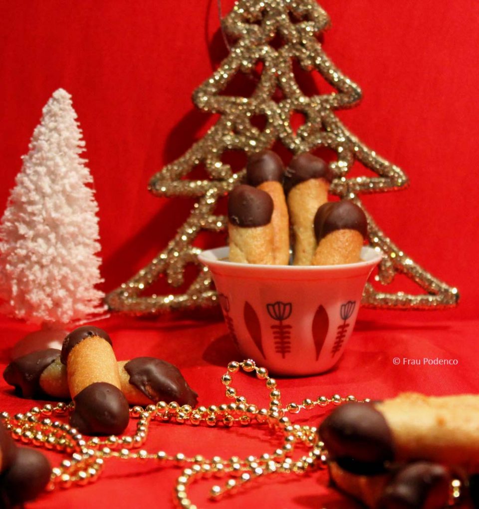 Cashew-Marzipan Stangen| Weihnachtsbäckerei | Kekse