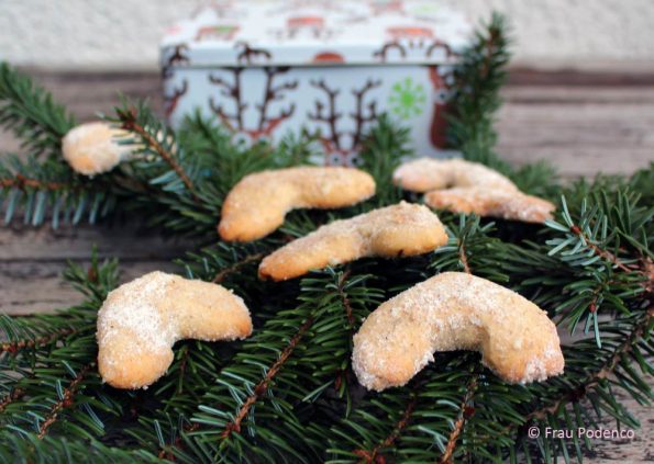 Vanillekipferl ohne Mandeln | Einfaches und schnelles Rezept